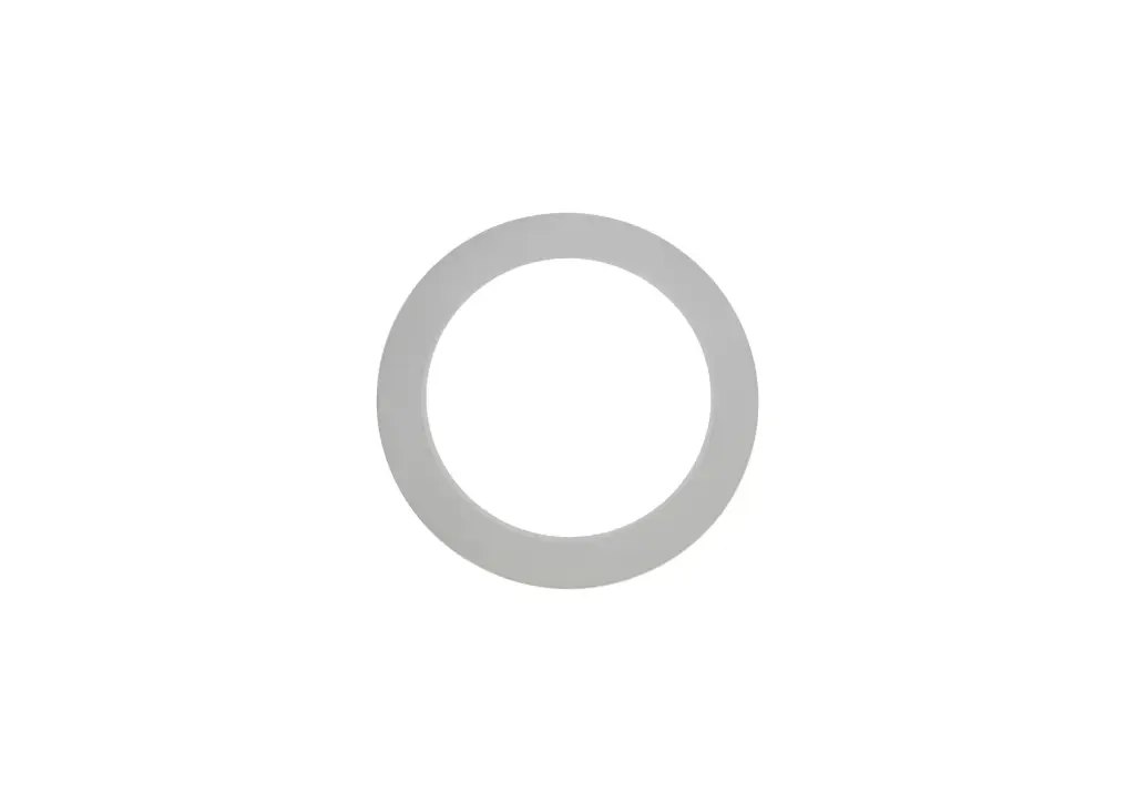 Junta centradora de estanqueidad tronco cónica para mecanismo de descarga 